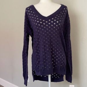 Nordstrom BP Navy Sweater 100% cotton
